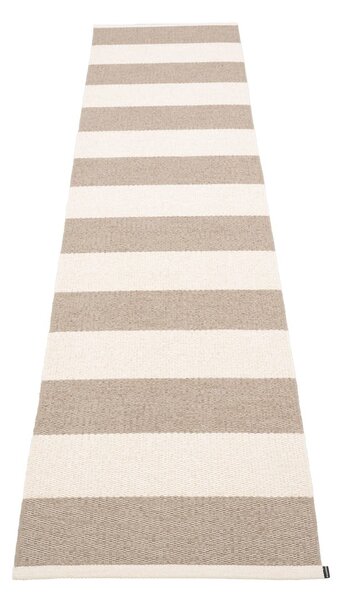 Béžovo-krémový vnitřní a venkovní běhoun 70x300 cm Bob Mud Vanilla – Pappelina