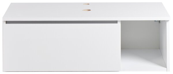 Nástěnná skříňka pod umyvadlo RUPANCO 80 cm Bílá