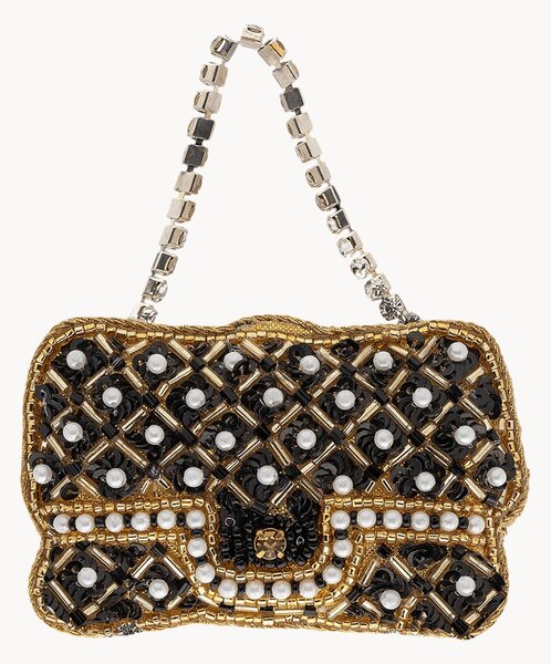 Ručně vyrobená vánoční ozdoba Designer Bag