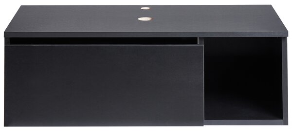 Nástěnná skříňka pod umyvadlo RUPANCO 80 cm Černá