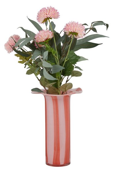 GLORY Váza 30 cm - růžová/červená
