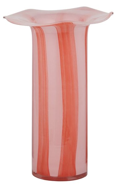 GLORY Váza 30 cm - růžová/červená