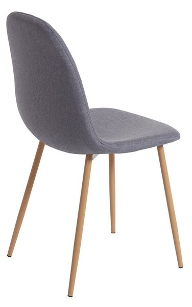 Sada 2 světle šedých jídelních židlí Bonami Essentials Lissy