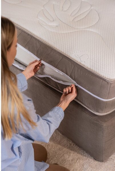 Béžová boxspring postel 180x200 cm Olia Bold – Bonami Selection