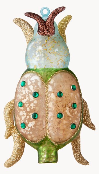 Ručně vyrobená vánoční ozdoba Scarab