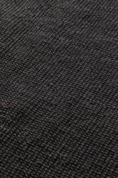 Černý jutový koberec 160x230 cm Bouclé – Hanse Home