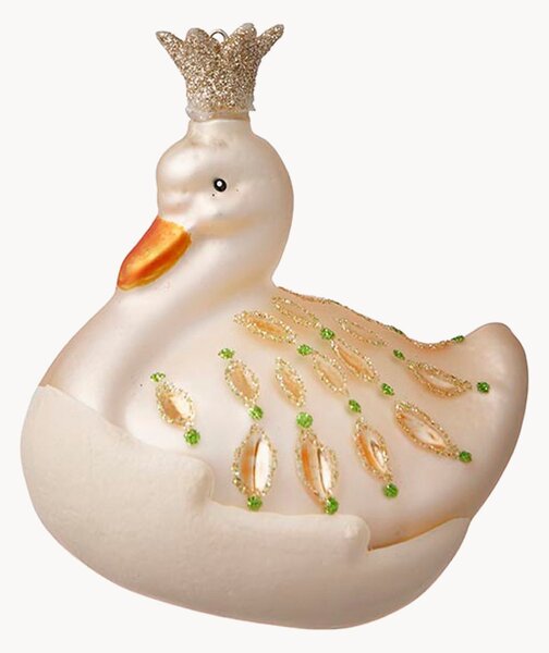 Ručně vyrobená vánoční ozdoba Swan