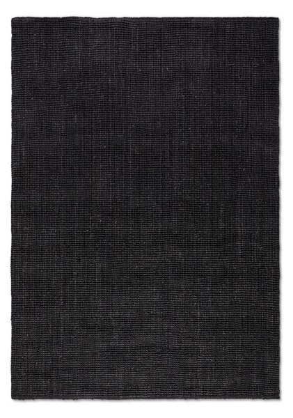 Černý jutový koberec 160x230 cm Bouclé – Hanse Home