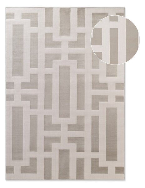 Šedo-krémový koberec 120x170 cm Perles Onyx – Elle Decoration