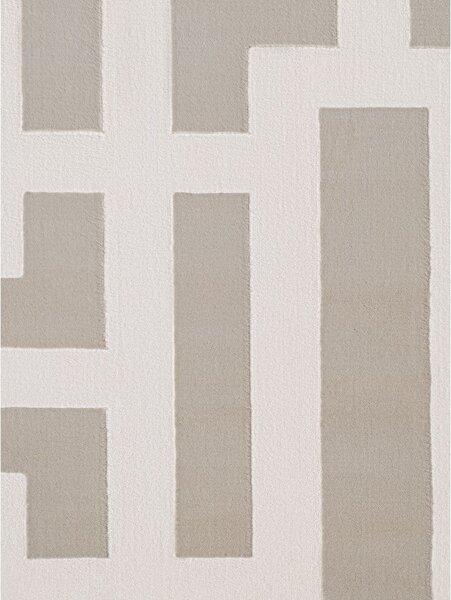Šedo-krémový koberec 120x170 cm Perles Onyx – Elle Decoration