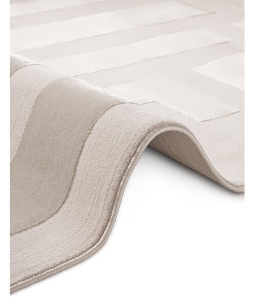 Šedo-krémový koberec 120x170 cm Perles Onyx – Elle Decoration