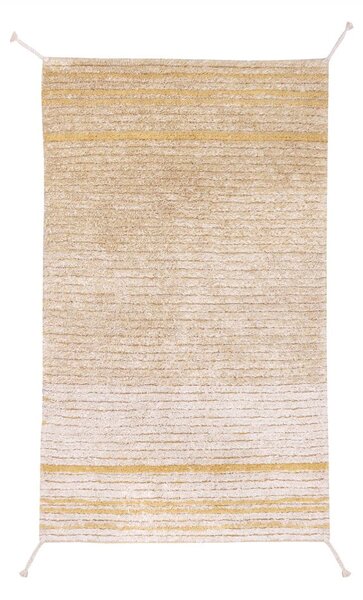 Okrově žlutý bavlněný koberec 80x140 cm Twin Amber – Lorena Canals