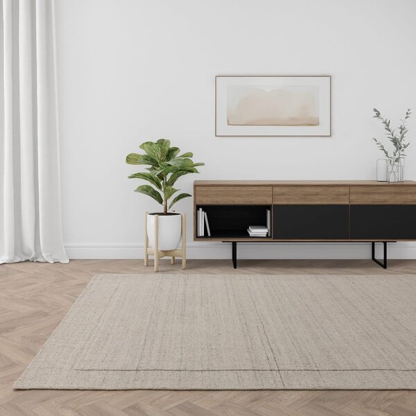 Krémový ručně tkaný vlněný koberec 160x230 cm Larson – Asiatic Carpets