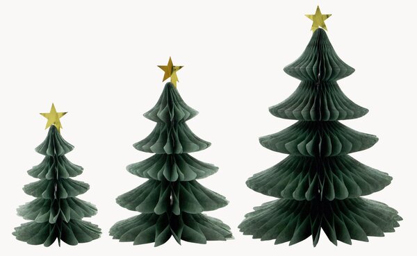Sada ručně vyrobených vánočních ozdob Tree, 3 díly