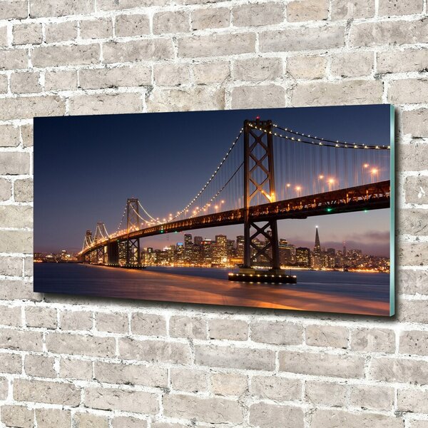 Foto obraz fotografie na skle Most San Francisco osh-84925741