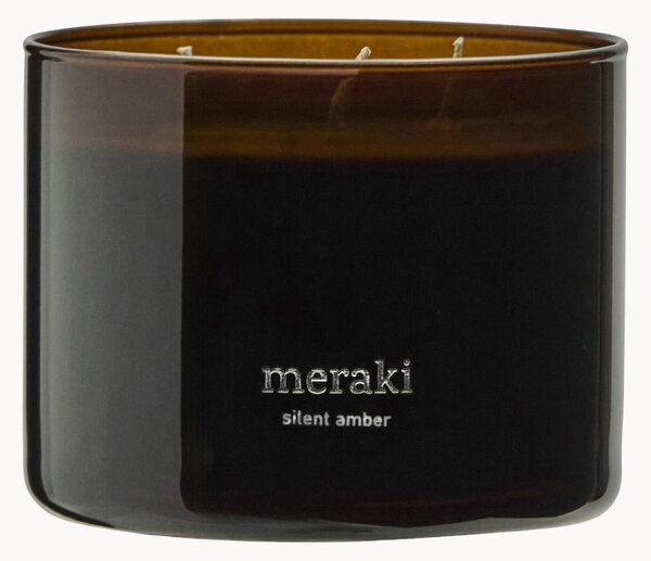 Vonná svíčka se třemi knoty Silent Amber (tabák)