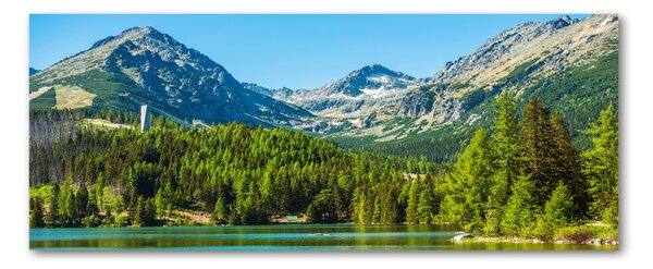 Foto obraz akrylové sklo Jezero v horách oah-85133494