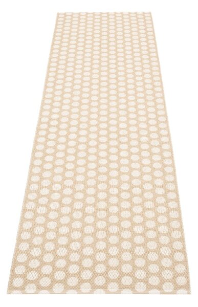 Béžovo-krémový vnitřní a venkovní běhoun 70x250 cm Noa Beige Vanilla – Pappelina