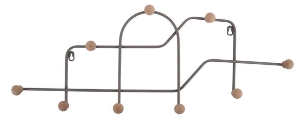 Šedý kovový nástěnný věšák 71 cm Maze – PT LIVING