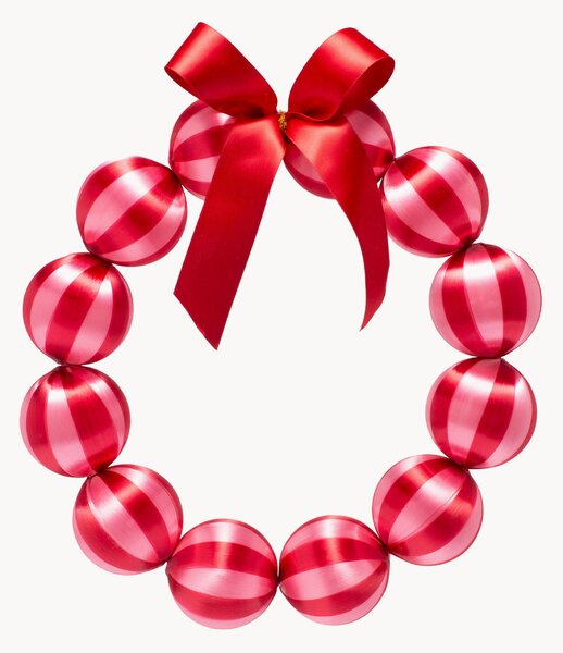 Vánoční věnec Baubles, v různých velikostech