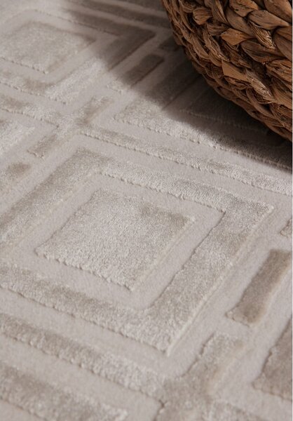 Krémový koberec 200x280 cm Perles Howlite – Elle Decoration