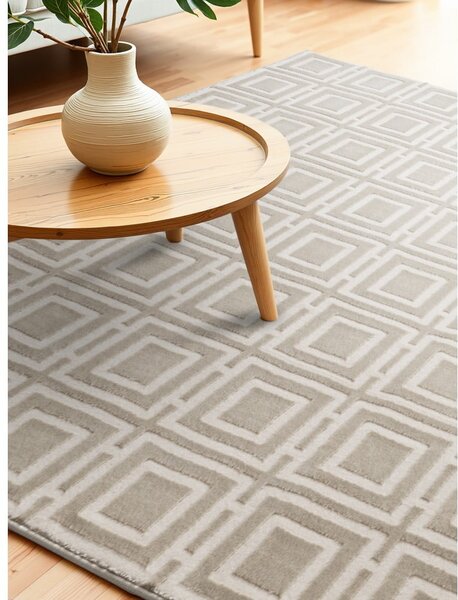 Krémový koberec 200x280 cm Perles Howlite – Elle Decoration
