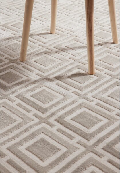 Krémový koberec 200x280 cm Perles Howlite – Elle Decoration