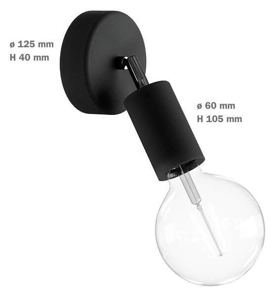 Creative cables Fermaluce EIVA elegant s nastavitelnou spojkou, voděodolným baldachýnem a objímkou IP65 Barva: Bílá