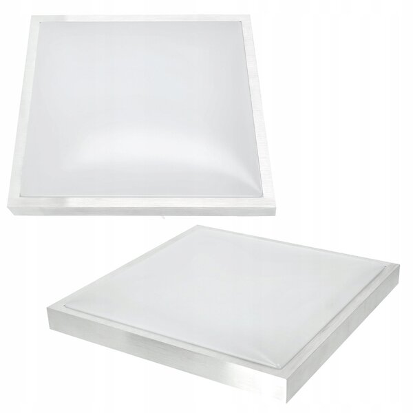 Čtvercová Stropní Svítidlo Kobi 30 x 8,5 cm šedá