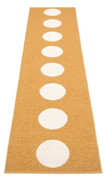 Okrově žlutý vnitřní a venkovní běhoun 70x300 cm Vera Ochre – Pappelina