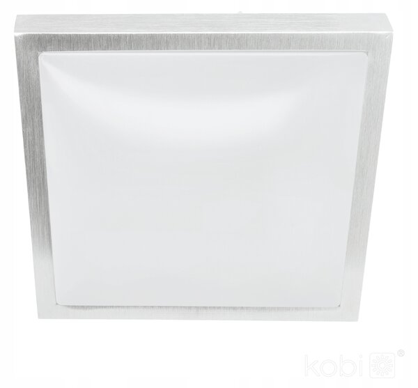 Čtvercová Stropní Svítidlo Kobi 30 x 8,5 cm šedá