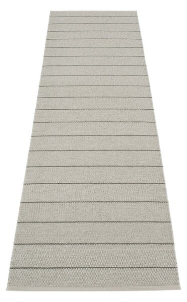 Šedý vnitřní a venkovní běhoun 70x270 cm Carl Warm Grey – Pappelina
