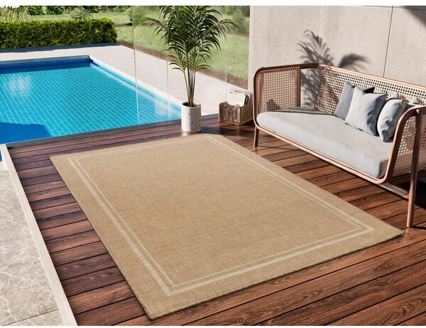 Béžový venkovní koberec 80x150 cm Guinea Beige – Universal