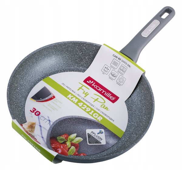 Tradiční pánev Kamille 30 cm granitová