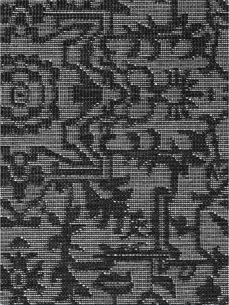 Černobílý vnitřní a venkovní koberec 200x290 cm Duet Kona – NORTHRUGS
