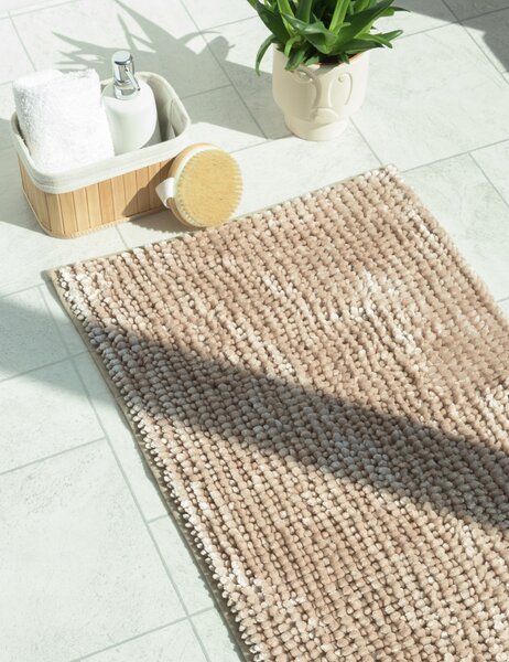 Koupelnový koberec Multi-Decor béžový 50x80 cm protiskluzový polyester