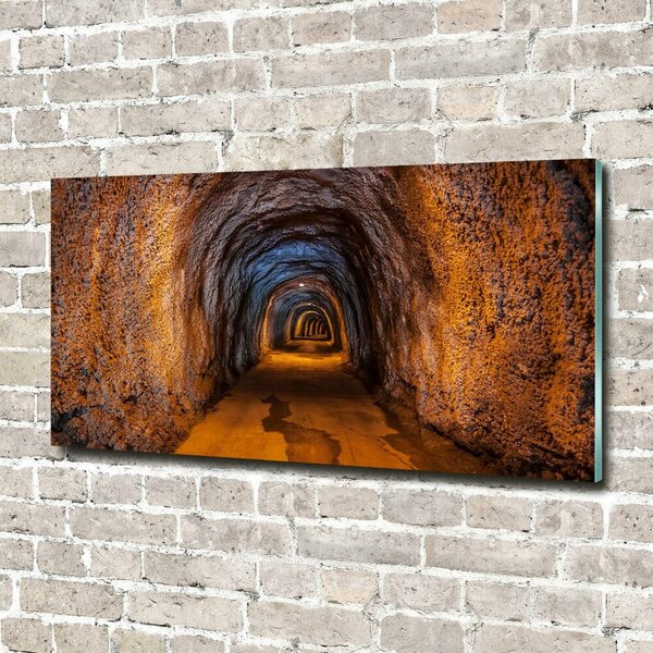 Foto obraz skleněný horizontální Podzemní tunel osh-85458892