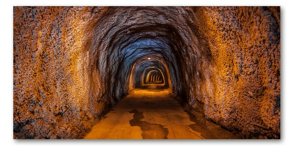 Foto obraz skleněný horizontální Podzemní tunel osh-85458892