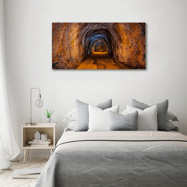 Foto obraz skleněný horizontální Podzemní tunel osh-85458892