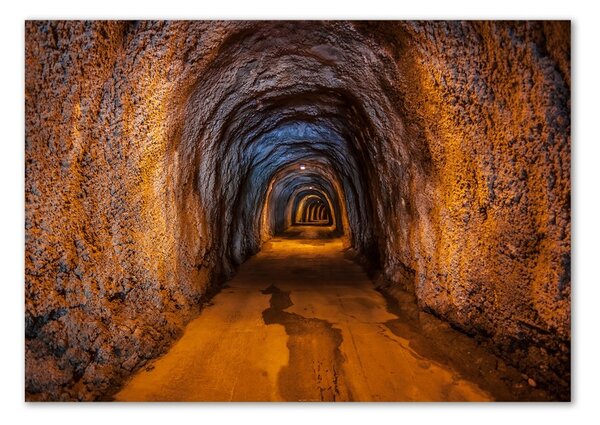 Foto obraz skleněný horizontální Podzemní tunel osh-85458892