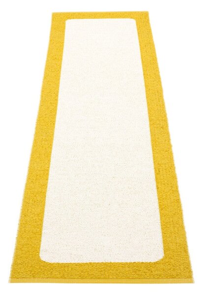 Vnitřní a venkovní běhoun v hořčicovo-krémové barvě 70x240 cm Ilda Mustard – Pappelina