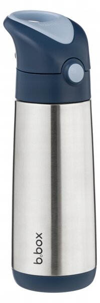 B.Box Termoska na pití s brčkem 500 ml midnight