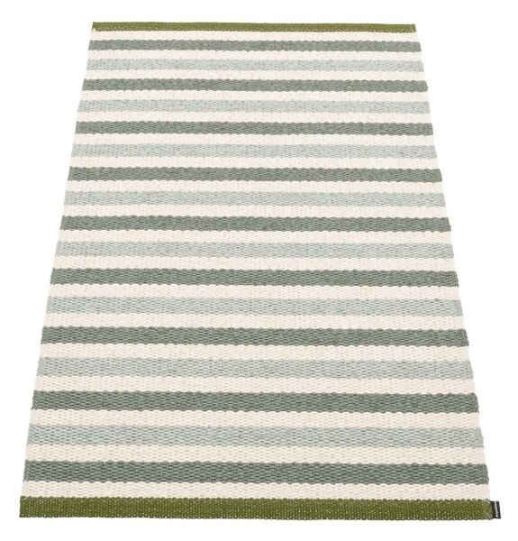 Zeleno-krémový vnitřní a venkovní koberec 70x120 cm Teo Sage – Pappelina