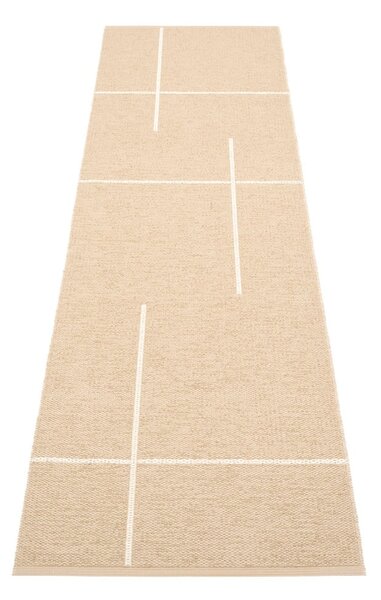 Béžový vnitřní a venkovní běhoun 70x270 cm Fred Beige – Pappelina