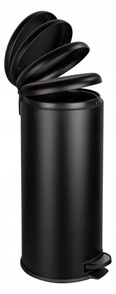 Odpadkový koš s pedálem LEMAN s funkcí easy-close, 30 l, WENKO