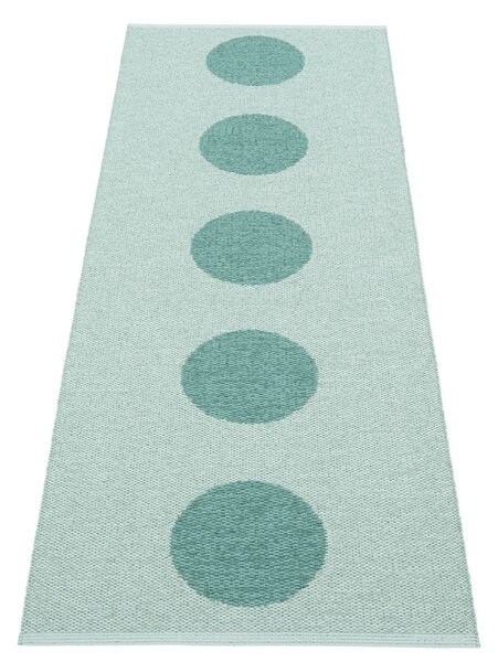 Tyrkysový vnitřní a venkovní běhoun 70x200 cm Vera Pop Jade – Pappelina