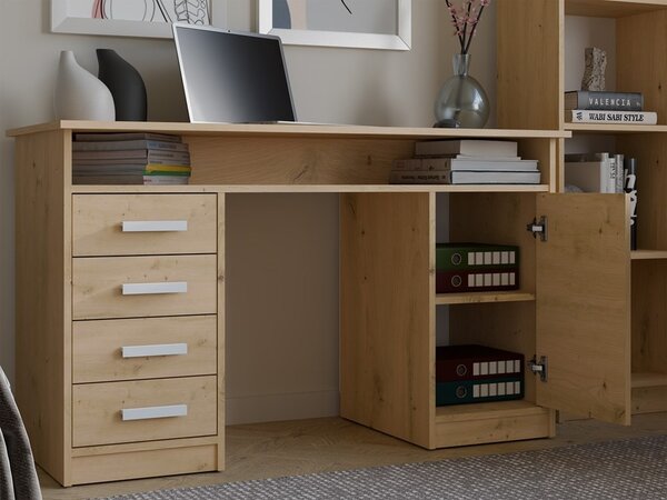 TP Living Psací stůl ADA 125 cm dub artisan