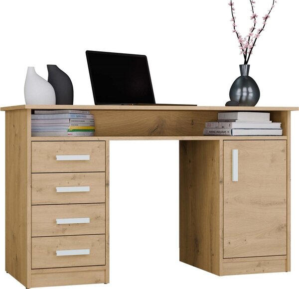 TP Living Psací stůl ADA 125 cm dub artisan
