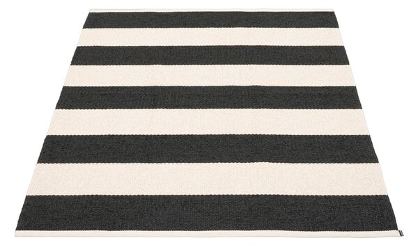 Černo-bílý vnitřní a venkovní koberec 140x180 cm Bob Black Vanilla – Pappelina