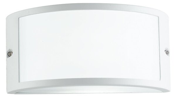 FAN I-AUSTIN-AP BCO Venkovní nástěnné svítidlo Austin, bílé, 1 x E27, IP54, 25 x 13 x 12 cm - FANEUROPE